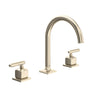 ROHL Apothecary Widespread Bathroom Faucet With C-Spout & Lever Handle