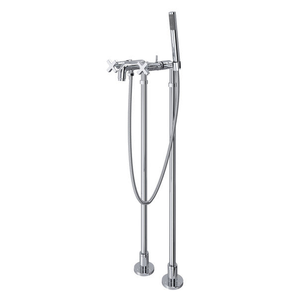 ROHL Lombardia® Floor Mount Tub Filler