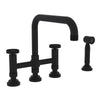 ROHL Campo™ Bridge Kitchen Faucet With Side Spray