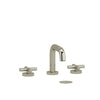 Riobel Riu Widespread Bathroom Faucet U-Spout, Cross Handles - Rusq08 - Golzar Home