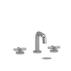 Riobel Riu Widespread Bathroom Faucet U-Spout, Cross Handles - Rusq08 - Golzar Home