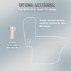 Toto WASHLET® S7 - Contemporary - Elongated with ewater+