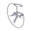 ROHL Palladian Exposed Tub Filler With Handshower