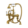 Perrin & Rowe Edwardian Exposed Deck Mount Tub Filler with Handshower