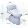 Toto Carolina® Ii Washlet®+ S7 One-Piece Toilet - 1.28 Gpf