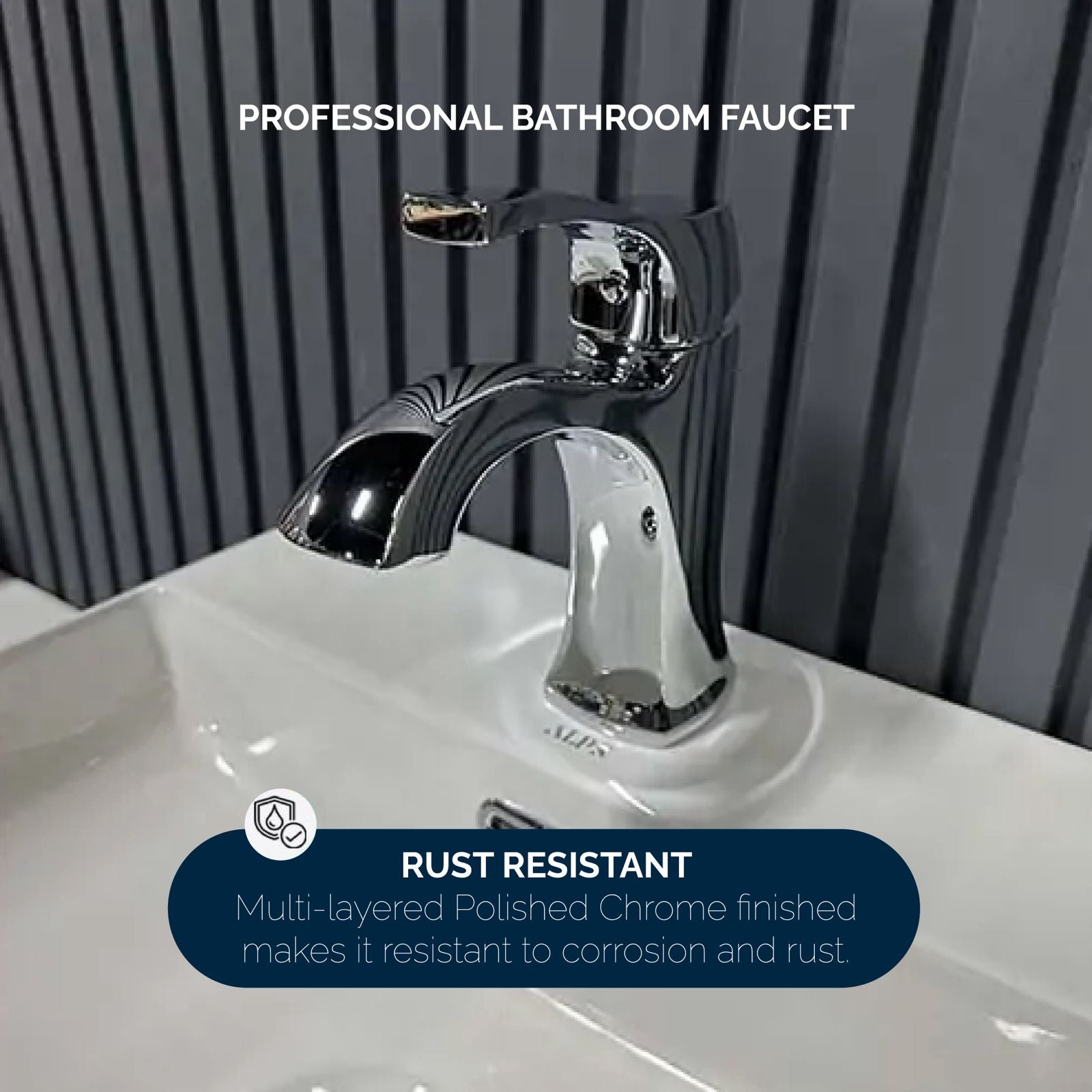 Single Hole Bathroom Faucet Vs16412cr - Golzar Home