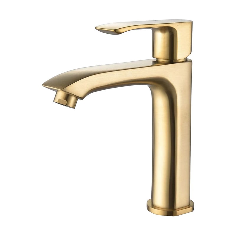 Slim Single Hole Bathroom Faucet-F11125 - Golzar Home