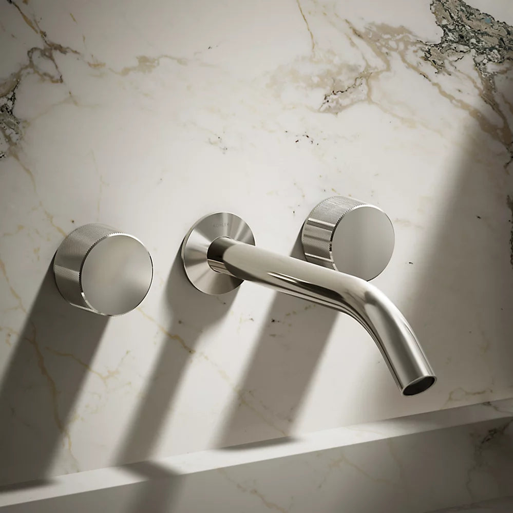Components® Wall-mount bathroom sink faucet Oyl handle trim
