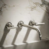 Purist® Wall-mount bathroom sink faucet trim with Lever handles, 1.2 gpm