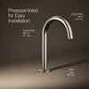 Components® Bathroom sink faucet spout with Tube design, 1.2 gpm