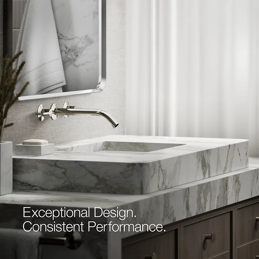 Components® Wall-mount bathroom sink faucet Lever handle trim