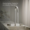 Components® Bathroom sink faucet spout with Tube design, 1.2 gpm