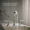 Occasion® Bathroom sink faucet spout with Cane design, 0.5 gpm
