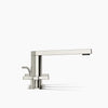 Composed® Widespread bathroom sink faucet with Cross handles, 1.2 gpm