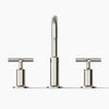 Purist® Widespread bathroom sink faucet with Cross handles, 1.2 gpm