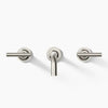 Purist® Wall-mount bathroom sink faucet trim with Lever handles, 1.2 gpm