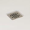 B3Square Acrylic Alcove Shower Base in White
