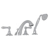 ROHL Viaggio 4-Hole Deck Mount Tub Filler