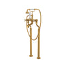 Perrin & Rowe Edwardian Exposed Floor Mount Tub Filler with Handshower