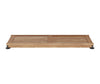 Straight Teak Shower Seat 48 in. in Teak