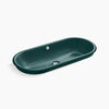 Iron Plains® 33" oval drop-in / undermount / vessel bathroom sink