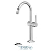 Tenzo Tall single hole lavatory faucet with Non-Overflow Drain – PAL12-W-XX