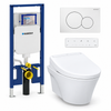 TOTO AP WASHLET and Geberit wall-hung toilet complete kit TG-AP-S5-24-115770115