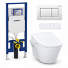 TOTO AP WASHLET and Geberit wall-hung toilet complete kit TG-AP-S5-24-115883111