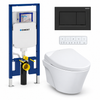 TOTO AP WASHLET and Geberit wall-hung toilet complete kit TG-AP-S7-26-115883161