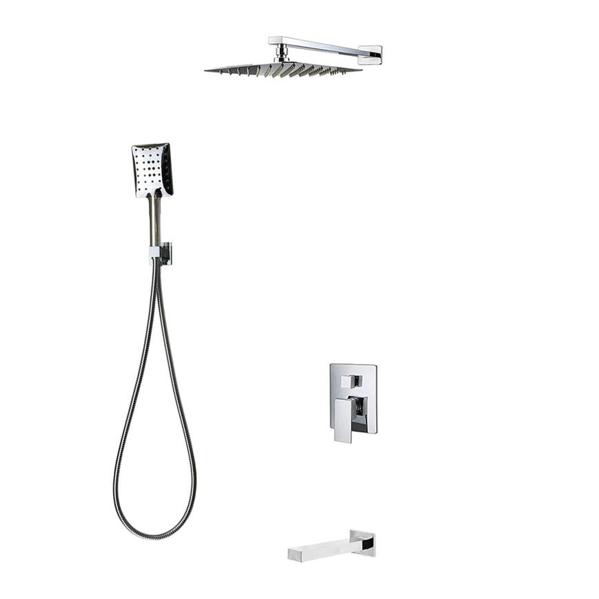 Three Way Pressure Balanced Shower System F54123-W12bz - Golzar Home