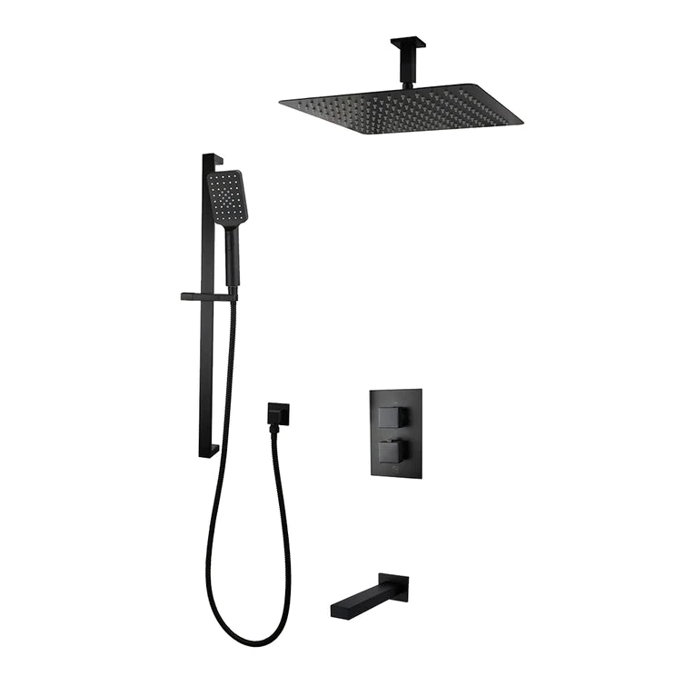 Three Way Thermostatic Shower System F57123 - FM16ATS - Golzar Home