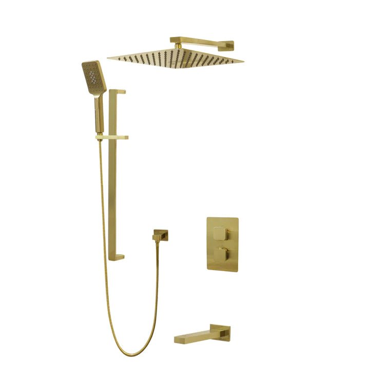 Three Way Thermostatic Shower System F57123 - FM16ATS - Golzar Home