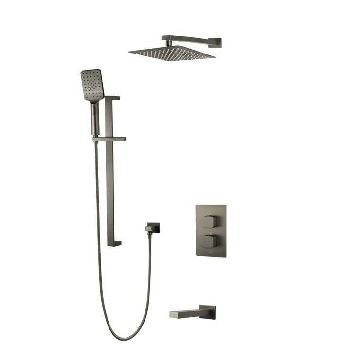 Three Way Thermostatic Shower System F57123 - FM16ATS - Golzar Home