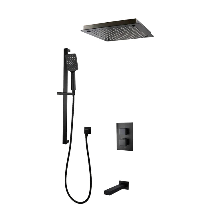 Three Way Thermostatic Shower System F57123 - FM16ATS - Golzar Home