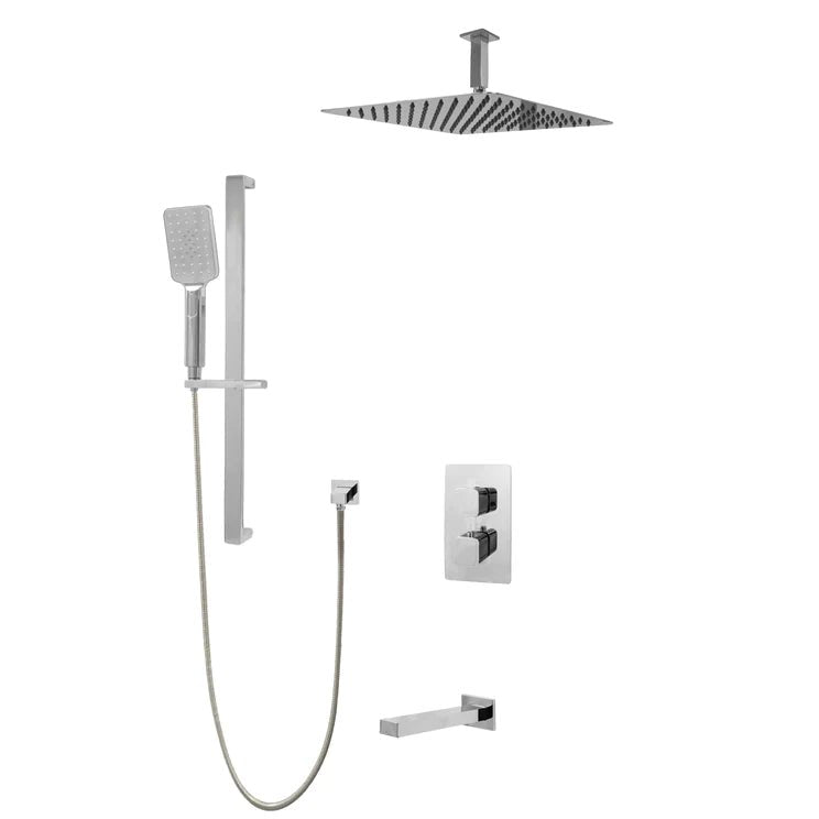 Three Way Thermostatic Shower System F57123 - FM16ATS - Golzar Home