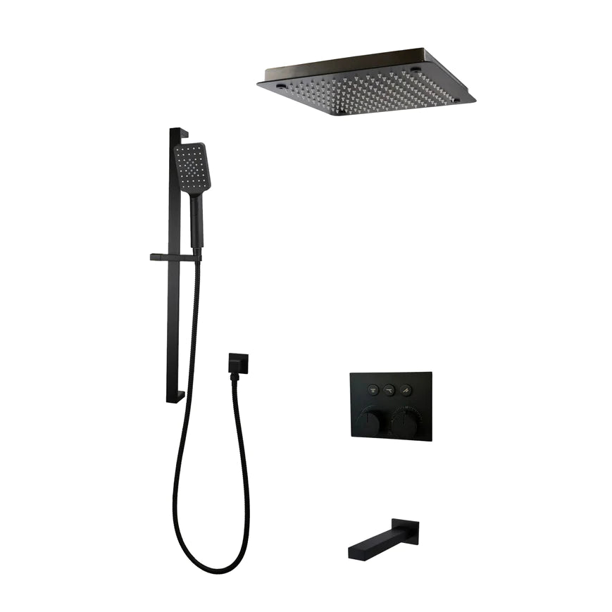 Three Way Thermostatic Shower System F59123 - FM16ATS - Golzar Home