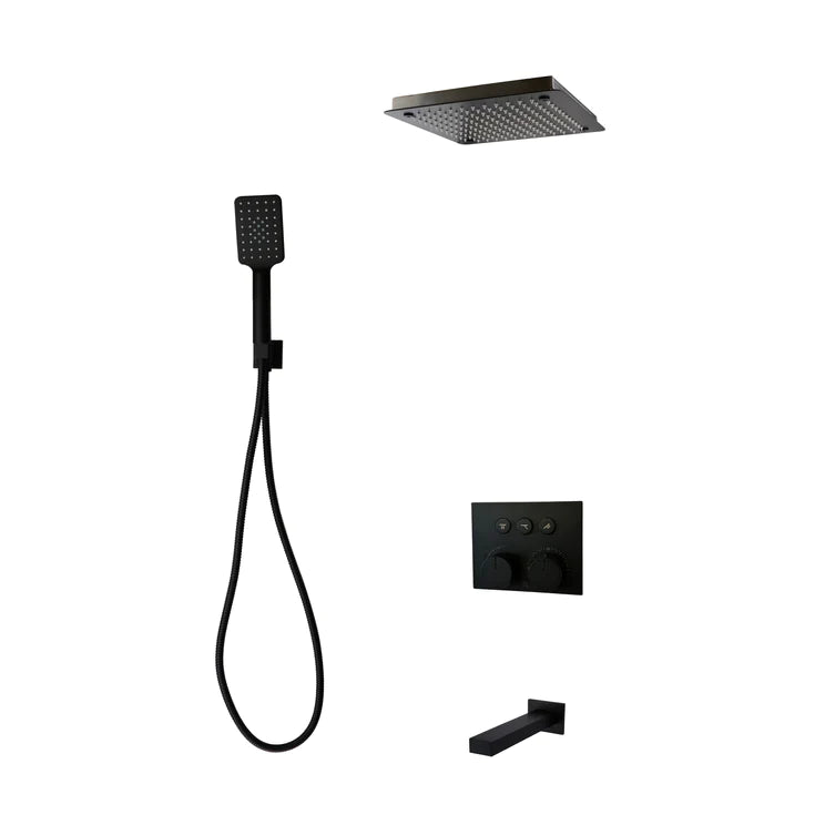 Three Way Thermostatic Shower System F59123-Fm16bts - Golzar Home