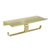 Toilet Paper Double Holder With Shelf - Golzar Home