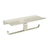 Toilet Paper Double Holder With Shelf - Golzar Home