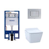 Toto Sp Wall Hung Toilet & In-Wall Tank System 1.28/0.9 Gpf - Golzar Home