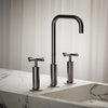 Purist® Widespread bathroom sink faucet with Cross handles, 1.2 gpm