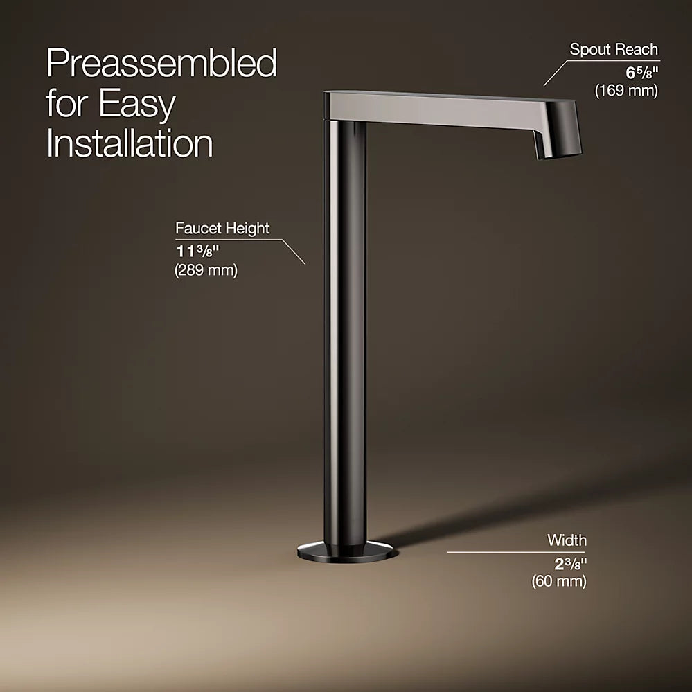 Components® Bathroom sink faucet spout with Row design, 1.2 gpm