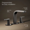Parallel® Widespread bathroom sink faucet, 0.5 gpm