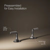 Occasion® Lever bathroom sink faucet handles