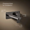 Parallel® Wall-mount single-handle bathroom sink faucet, 1.2 gpm