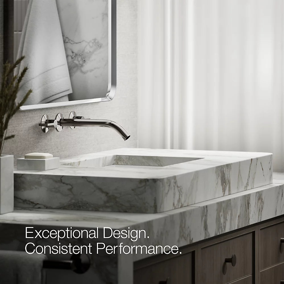 Components® Wall-mount bathroom sink faucet Lever handle trim