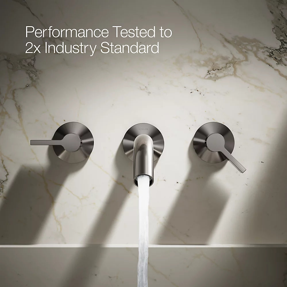 Components® Wall-mount bathroom sink faucet Lever handle trim