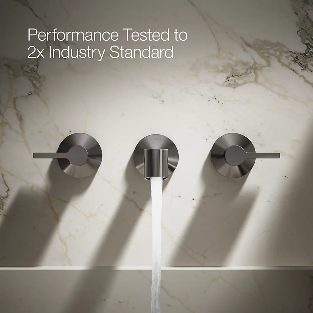 Components® Wall-mount bathroom sink faucet spout with Row design, 1.2 gpm