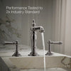 Artifacts® Bathroom sink faucet spout with Column design, 1.2 gpm