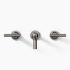 Purist® Wall-mount bathroom sink faucet trim with Lever handles, 1.2 gpm